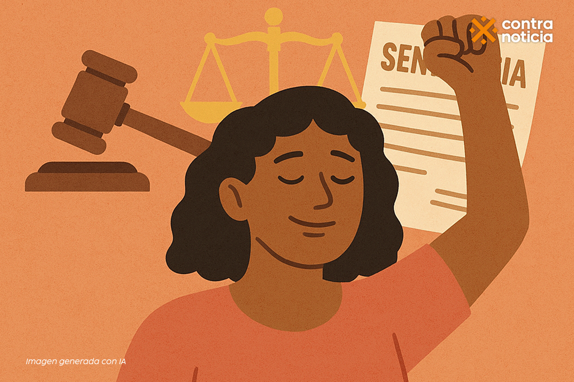 Absuelven a Kathy, mujer criminalizada tras tener un aborto