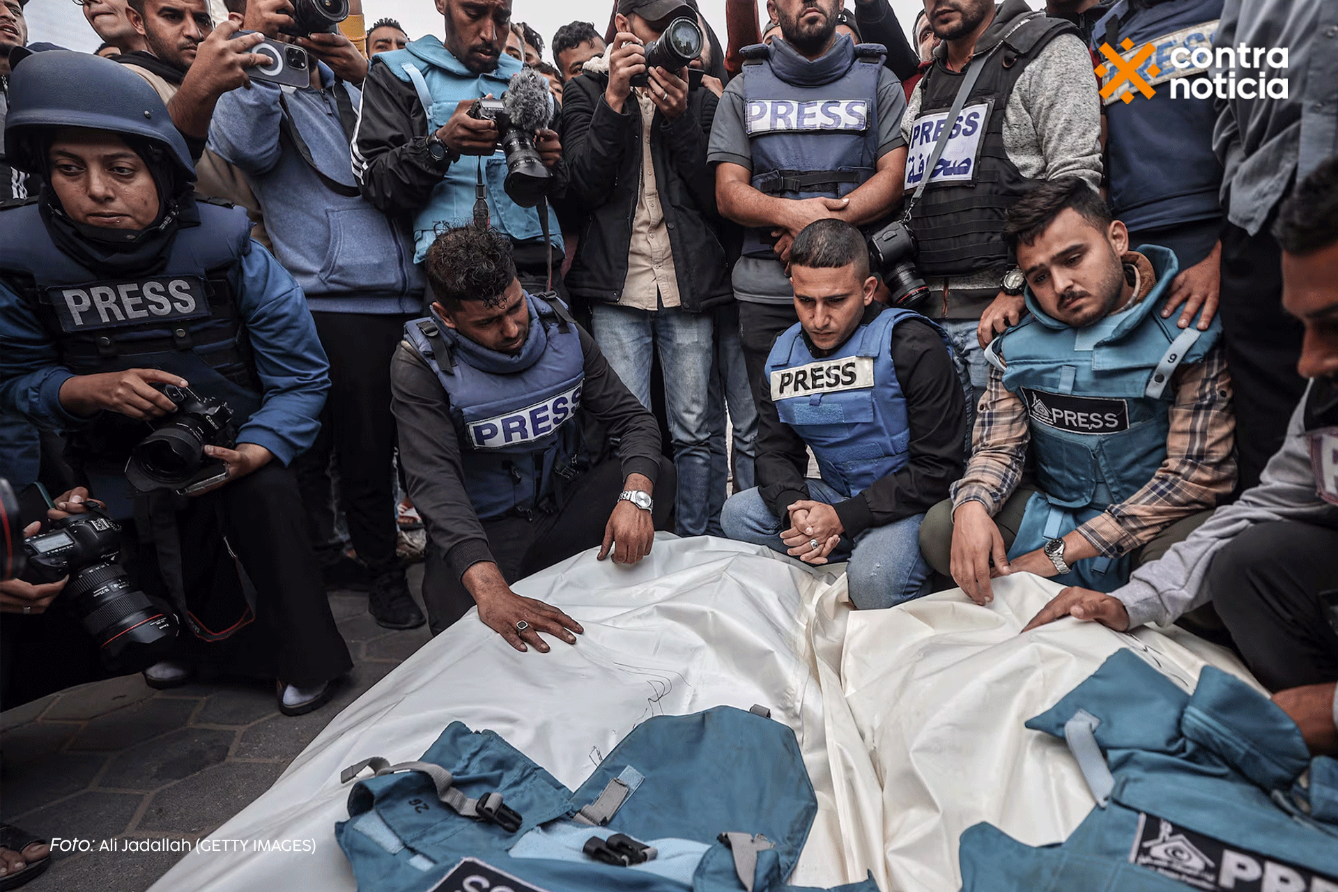 Palestina, el lugar más peligroso del mundo para los periodistas