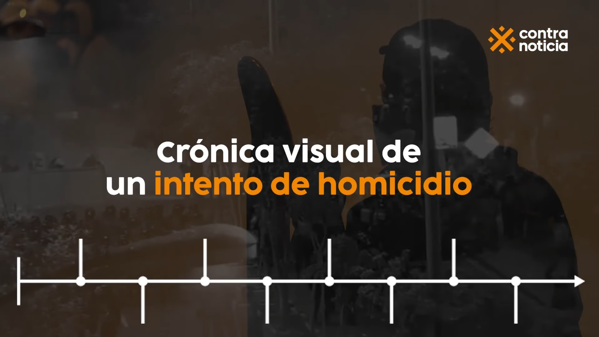 Crónica visual de un intento de homicidio: Así fue el disparo que realizó la policía contra Flipown